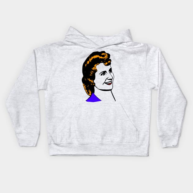 Eva "Evita" Perón-2 Kids Hoodie by truthtopower